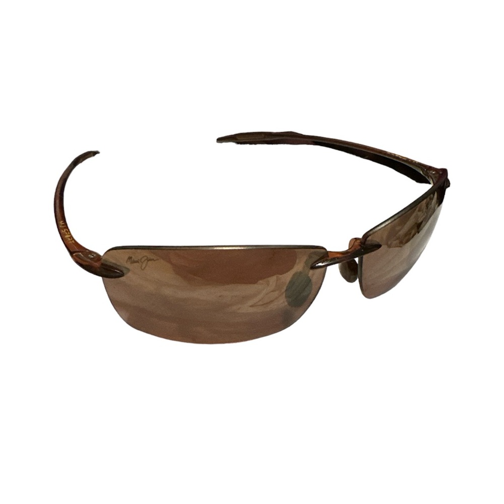 Authentic Maui Jim MJ423-26 65-13 127 lighthouse Polirized Rimless Sunglasses